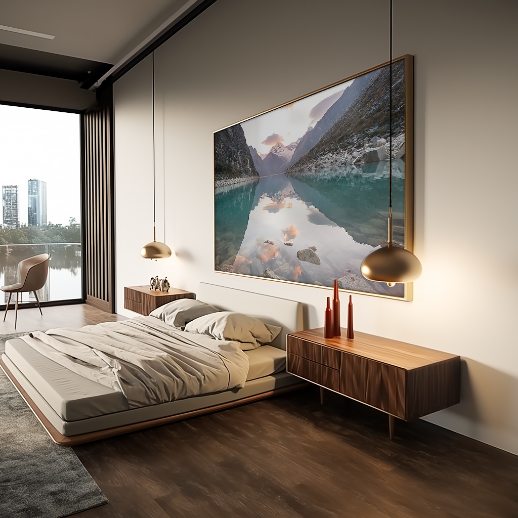 Lake in Greenland V1198 Canvas