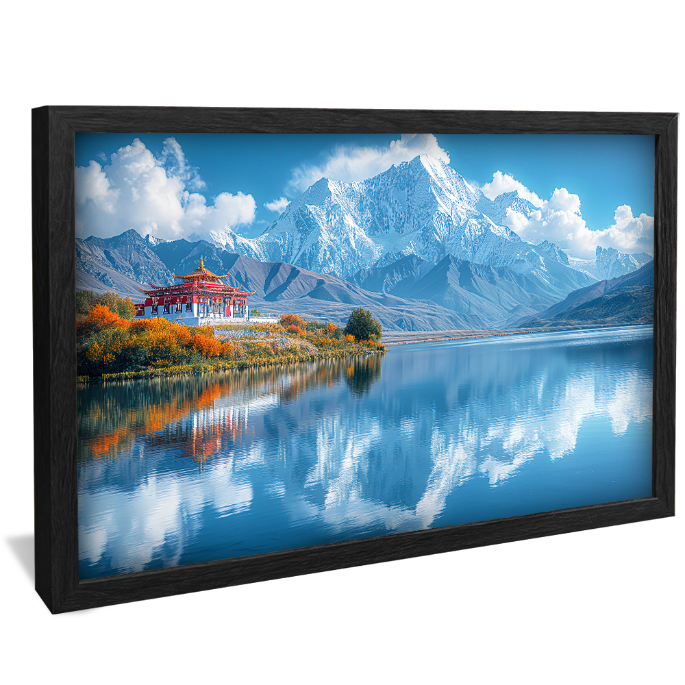 Lake in Tibet V1195 Canvas