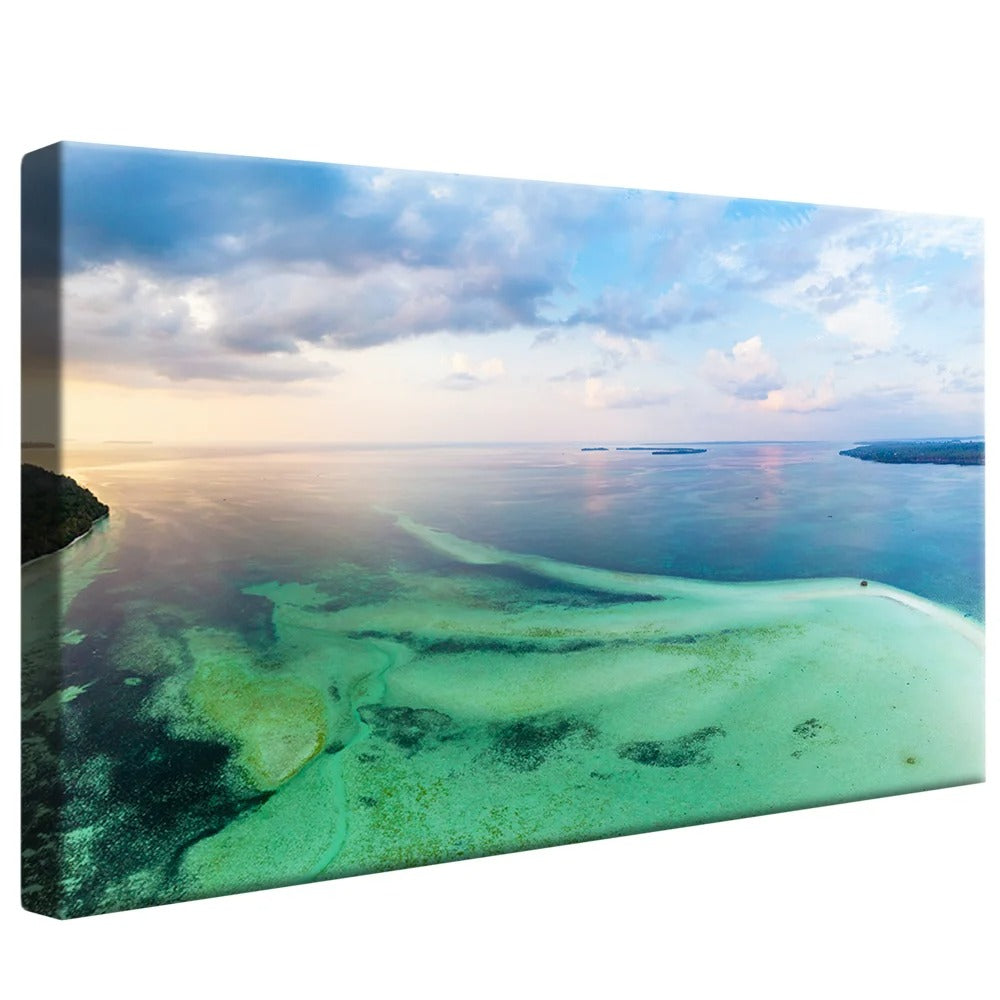 Large Ocean Decorative Canvas V1363