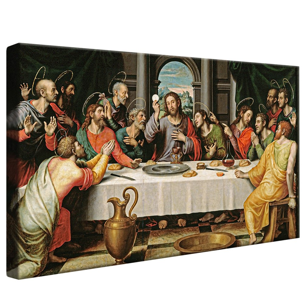 Last Supper by Juan de Juanes Canvas