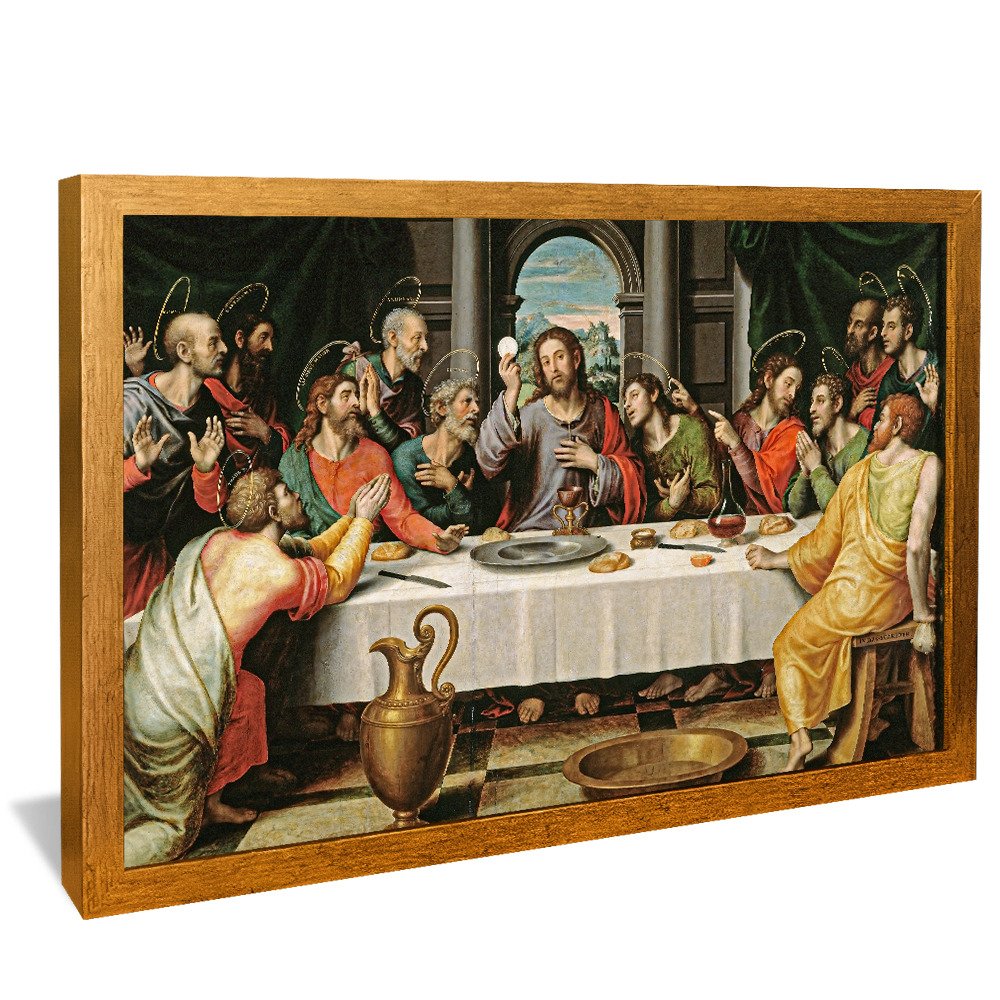 Last Supper by Juan de Juanes Canvas