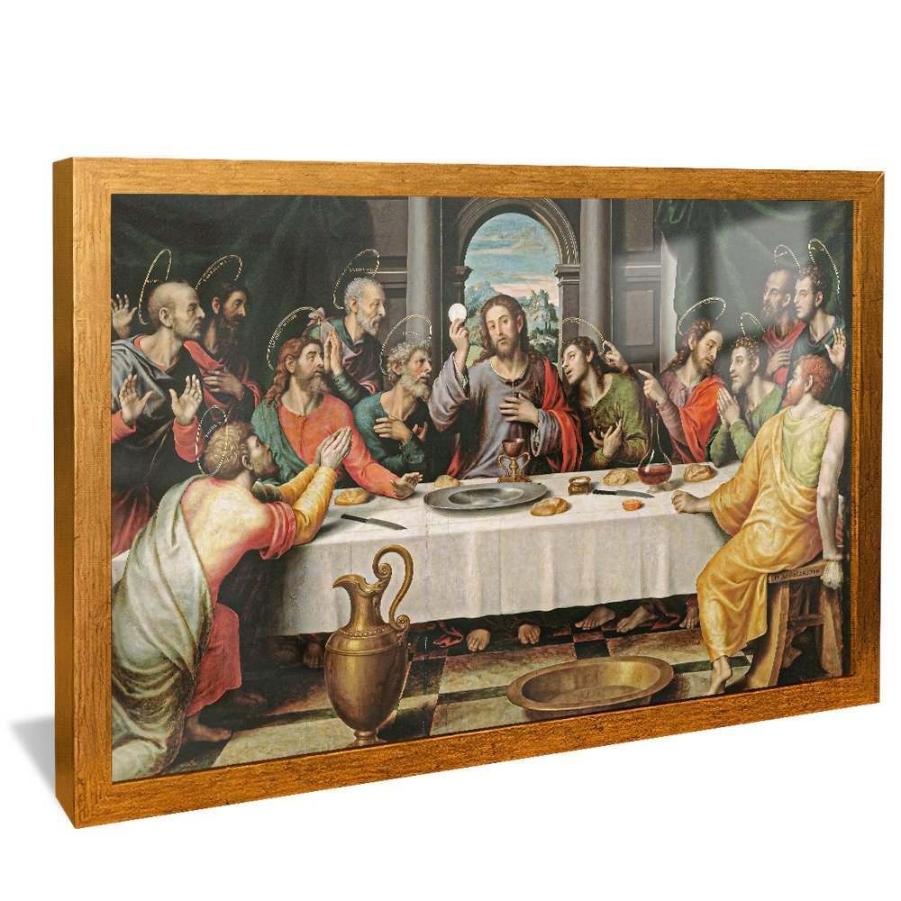 Last Supper by Juan de Juanes Canvas