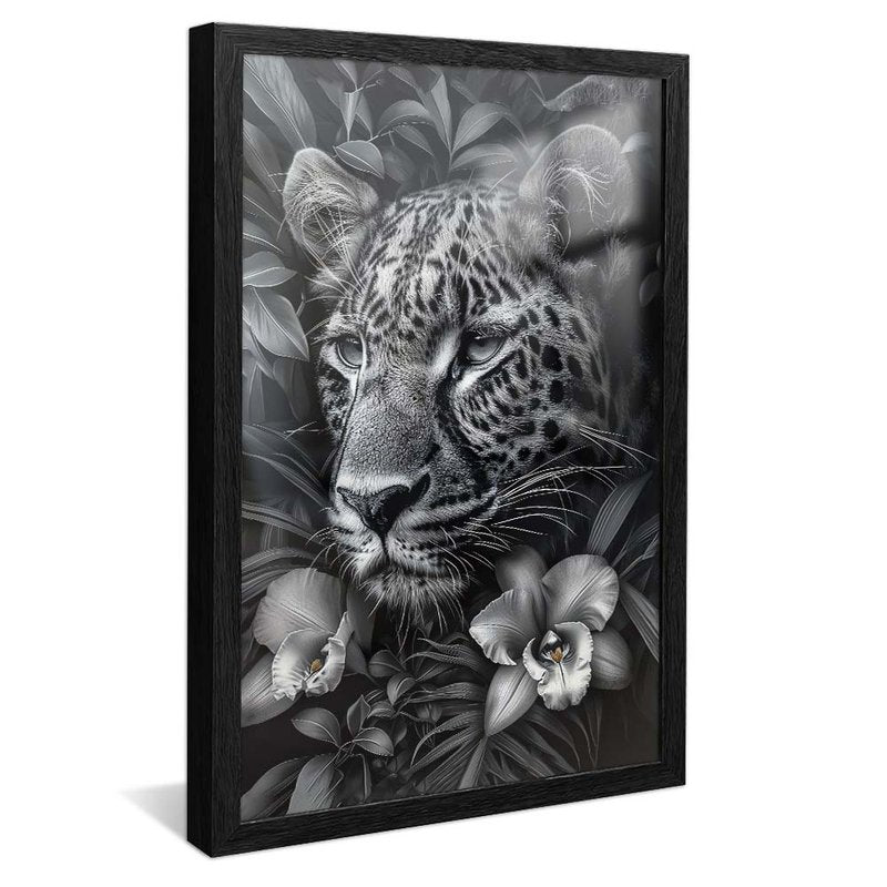 Leopard in Forest V1825 Canvas