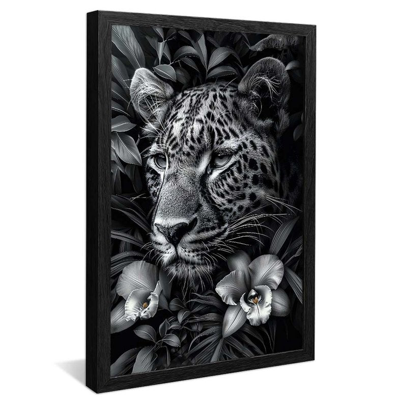 Leopard in Forest V1825 Canvas