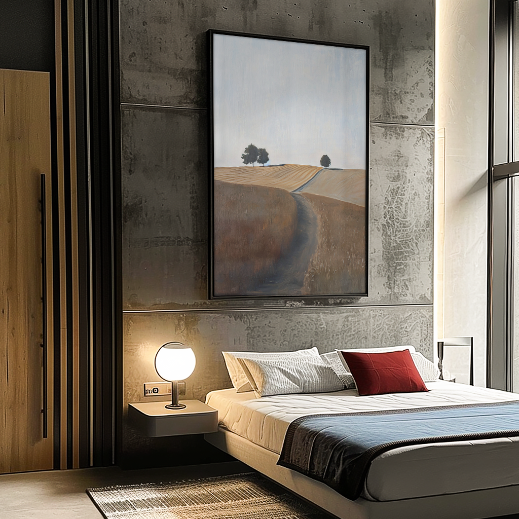 Linen Fields V1194 Canvas