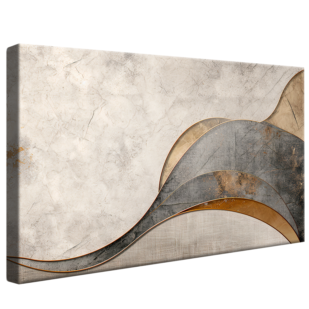 Lines on the Wall Painting V1158 Canvas