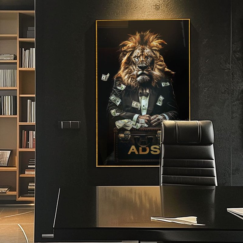 Lion Ads V1628 Canvas