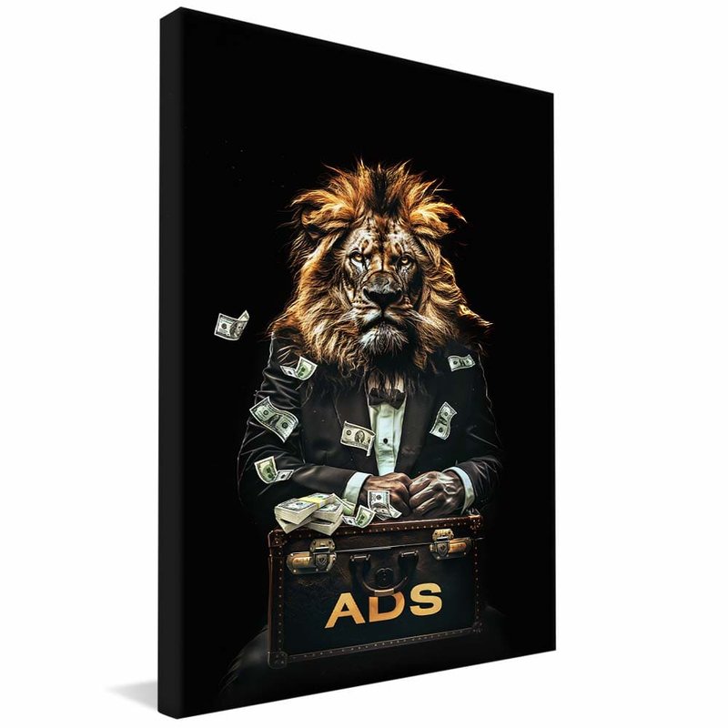 Lion Ads V1628 Canvas