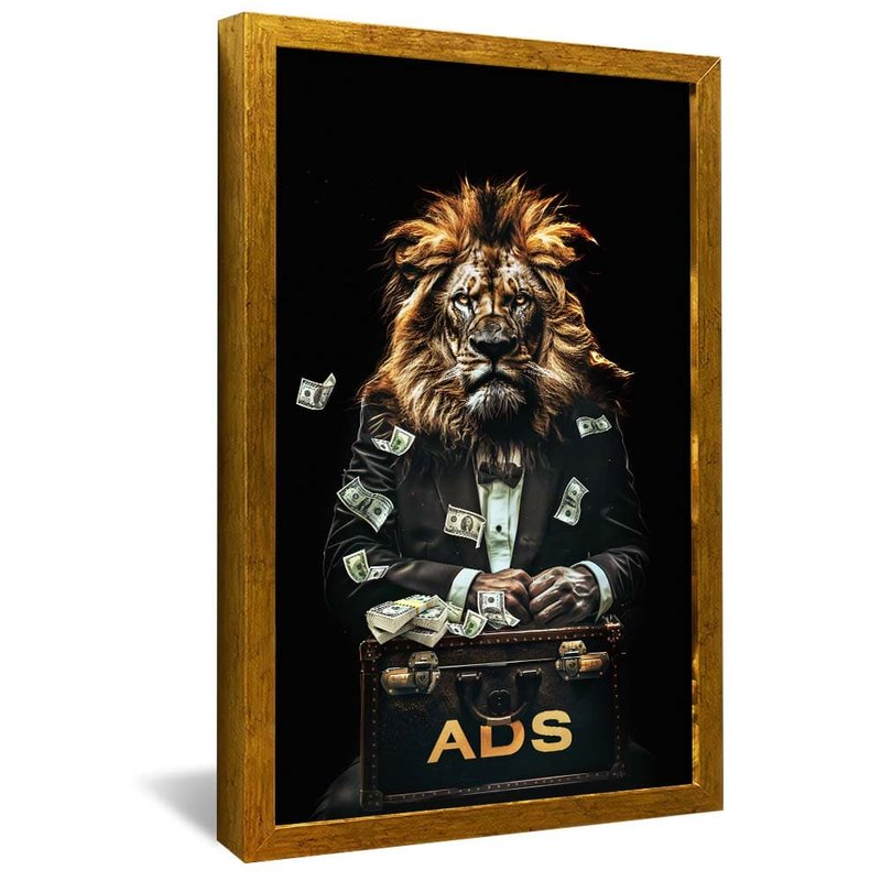 Lion Ads V1628 Canvas