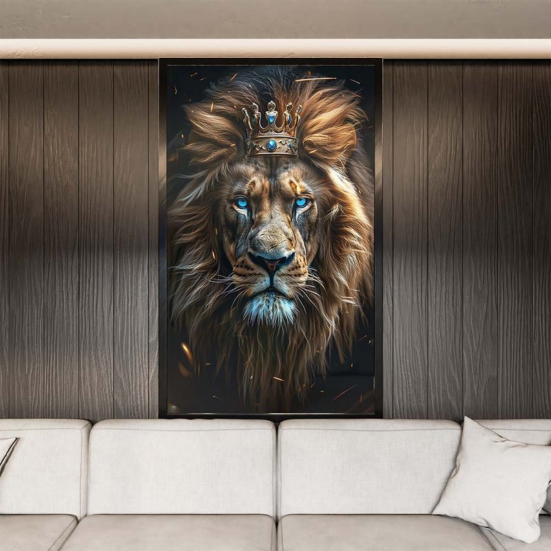 Lion Emperor V1863 Canvas