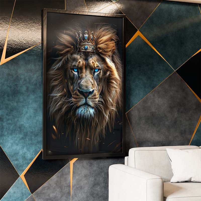 Lion Emperor V1863 Canvas