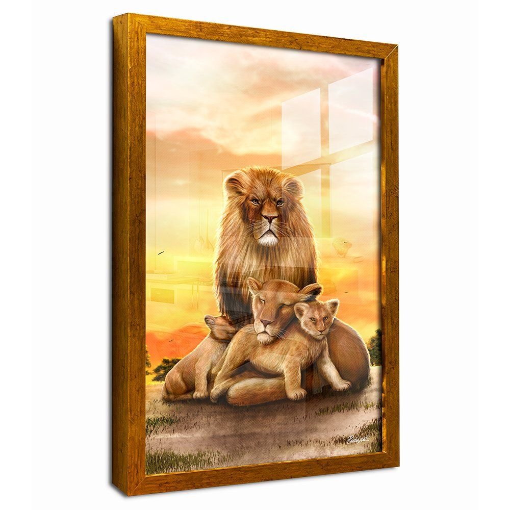 Lion Family Canvas