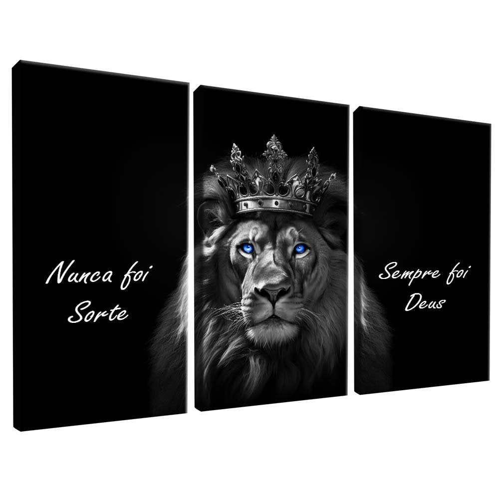 Lion Has Always Been God Trio Canvas