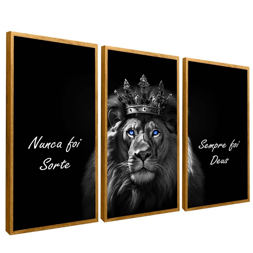 Lion Has Always Been God Trio Canvas