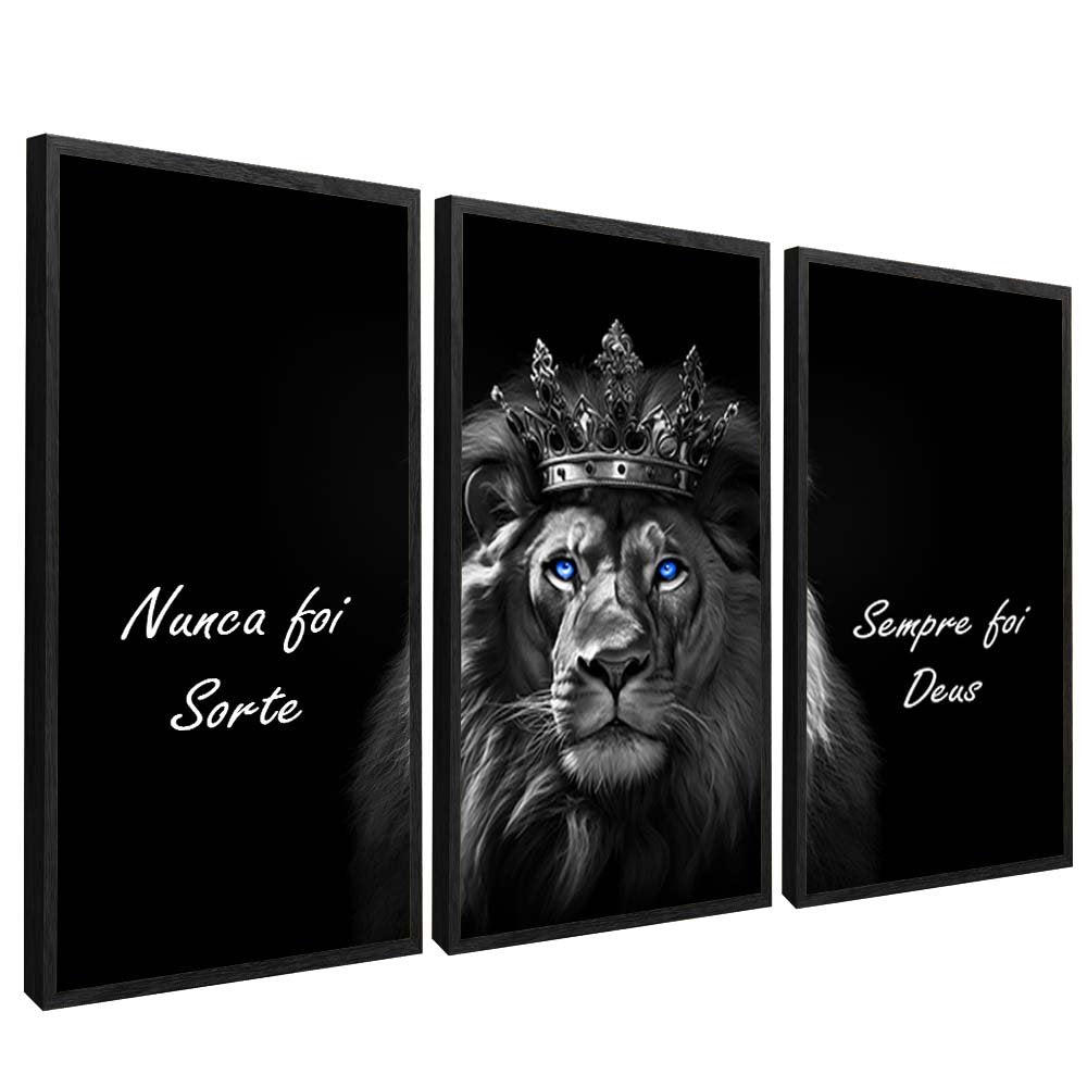 Lion Has Always Been God Trio Canvas