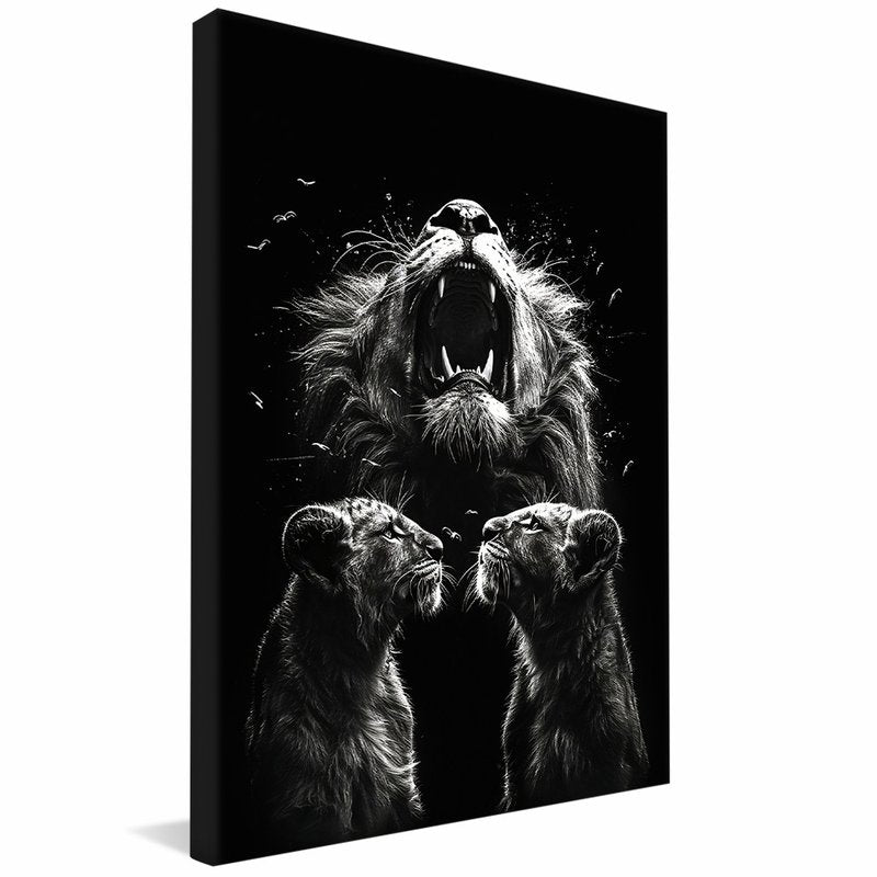 Lion Roar V1552 Canvas