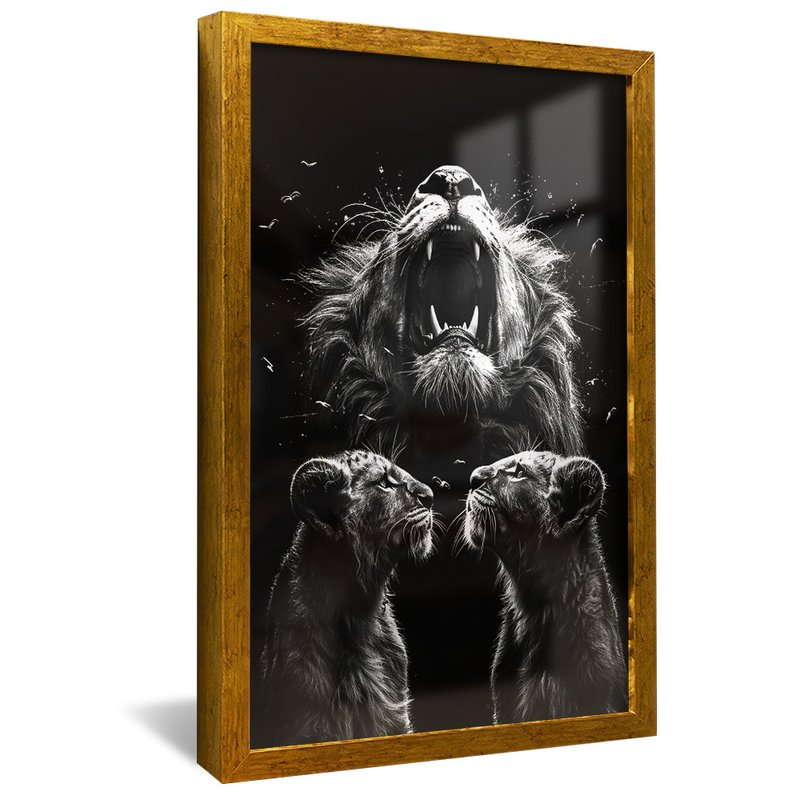 Lion Roar V1552 Canvas