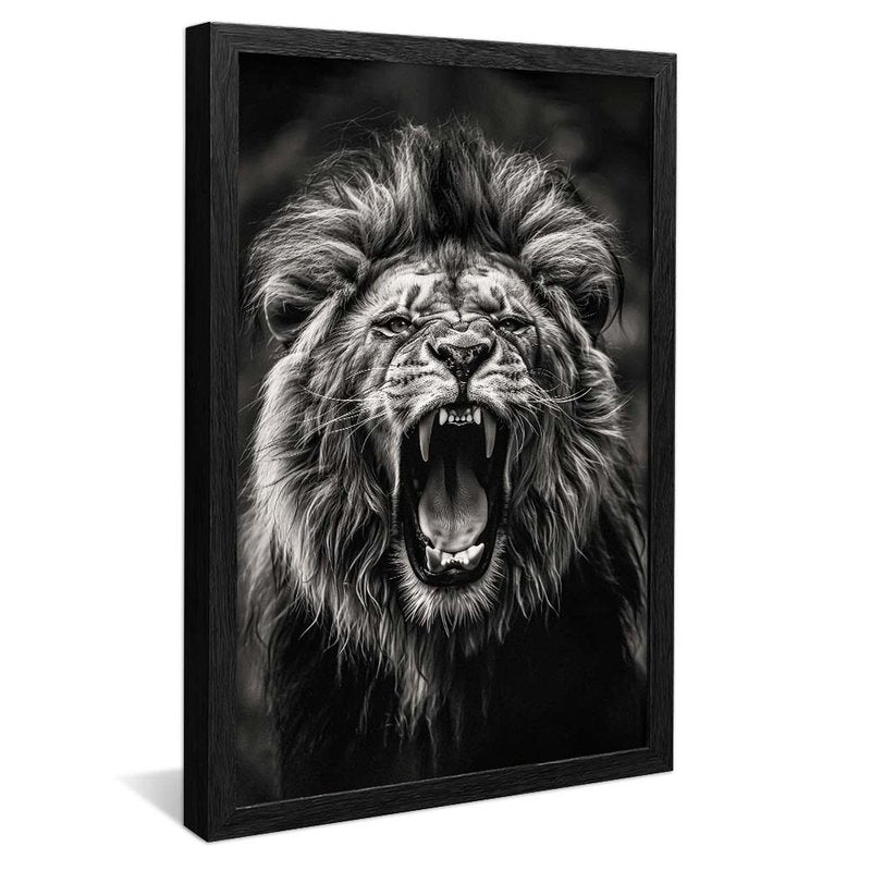 Lion Roaring V1907 Canvas