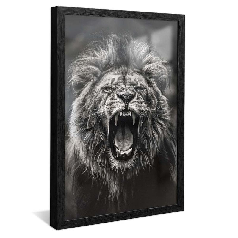 Lion Roaring V1907 Canvas