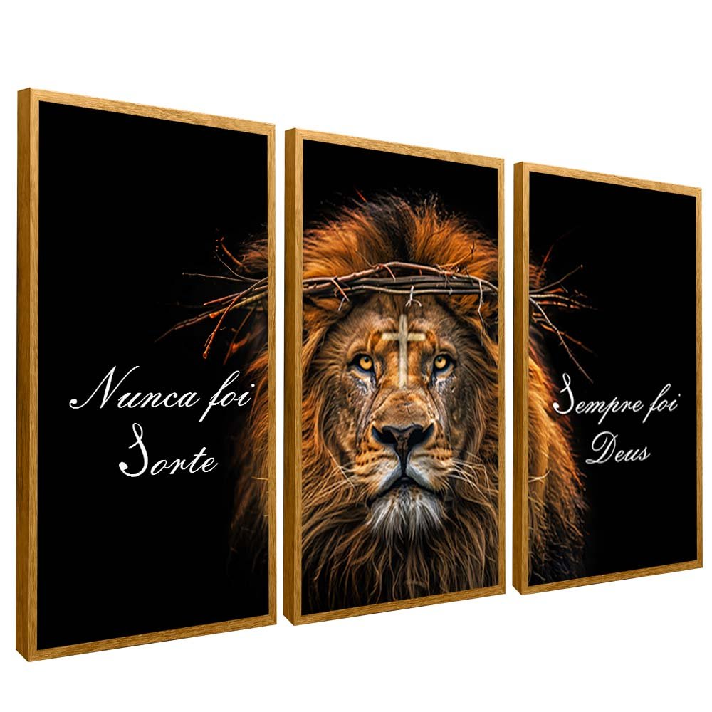 Lion of Judah Trio V1634 Canvas