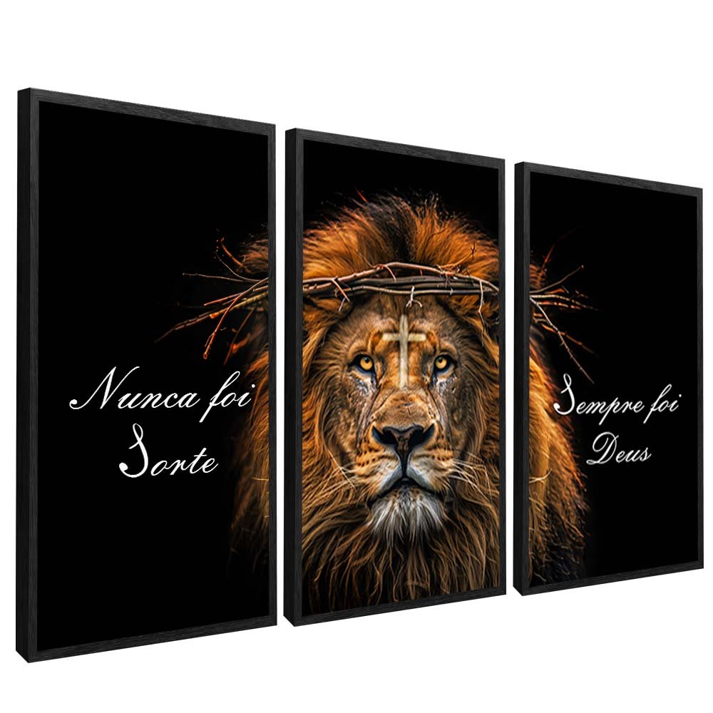 Lion of Judah Trio V1634 Canvas