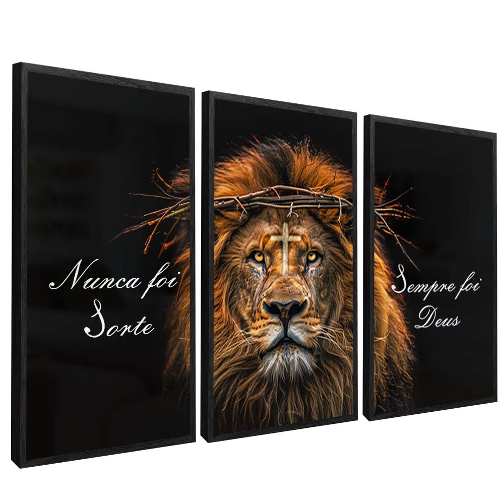 Lion of Judah Trio V1634 Canvas