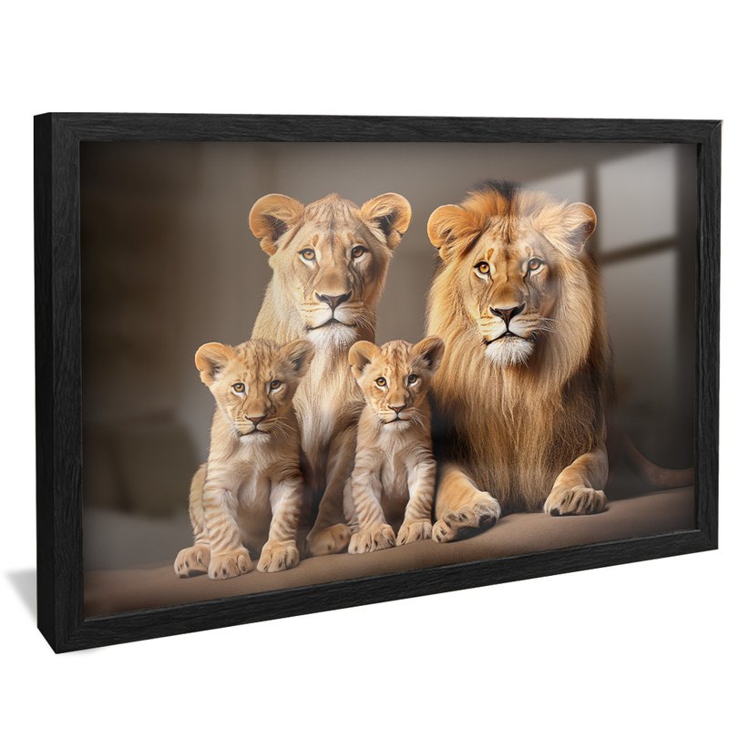 Lions Family V1588 Canvas