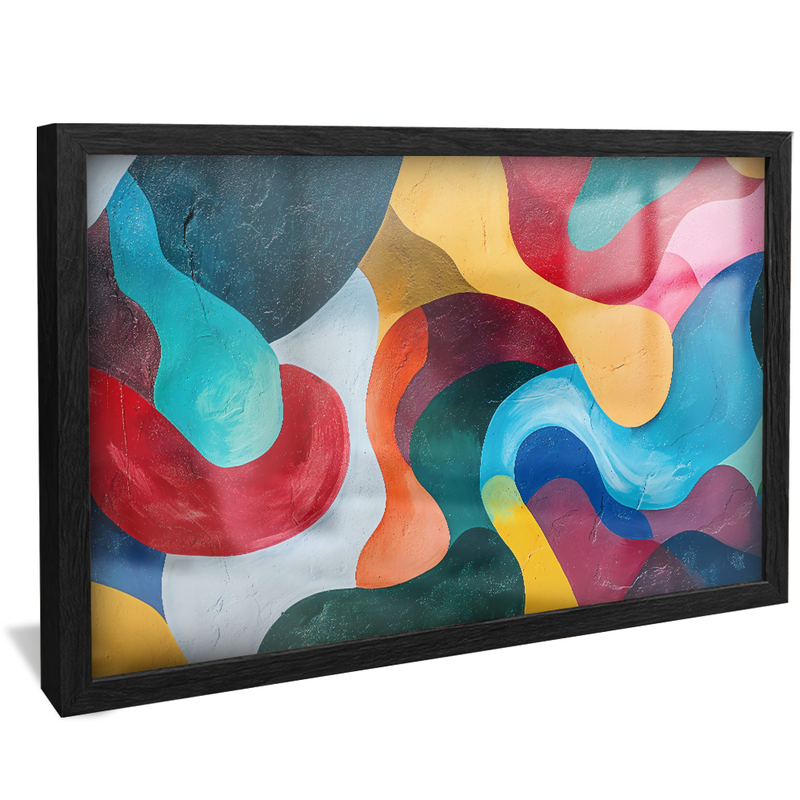 Liquid Colors V1338 Canvas