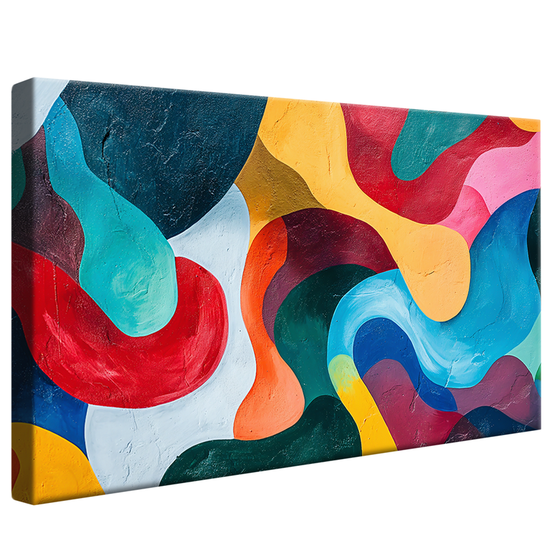 Liquid Colors V1338 Canvas