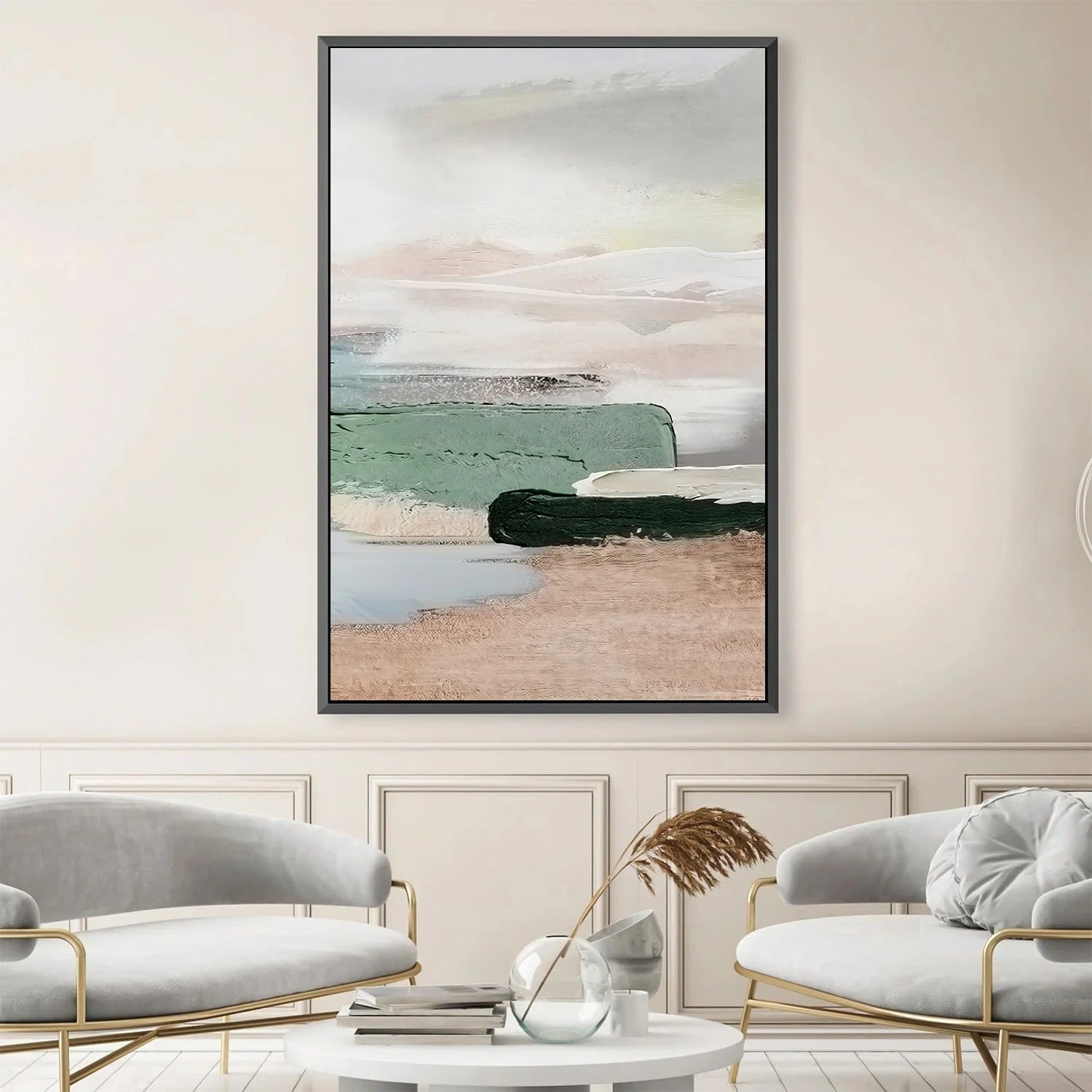 Lux One Abstract Canvas