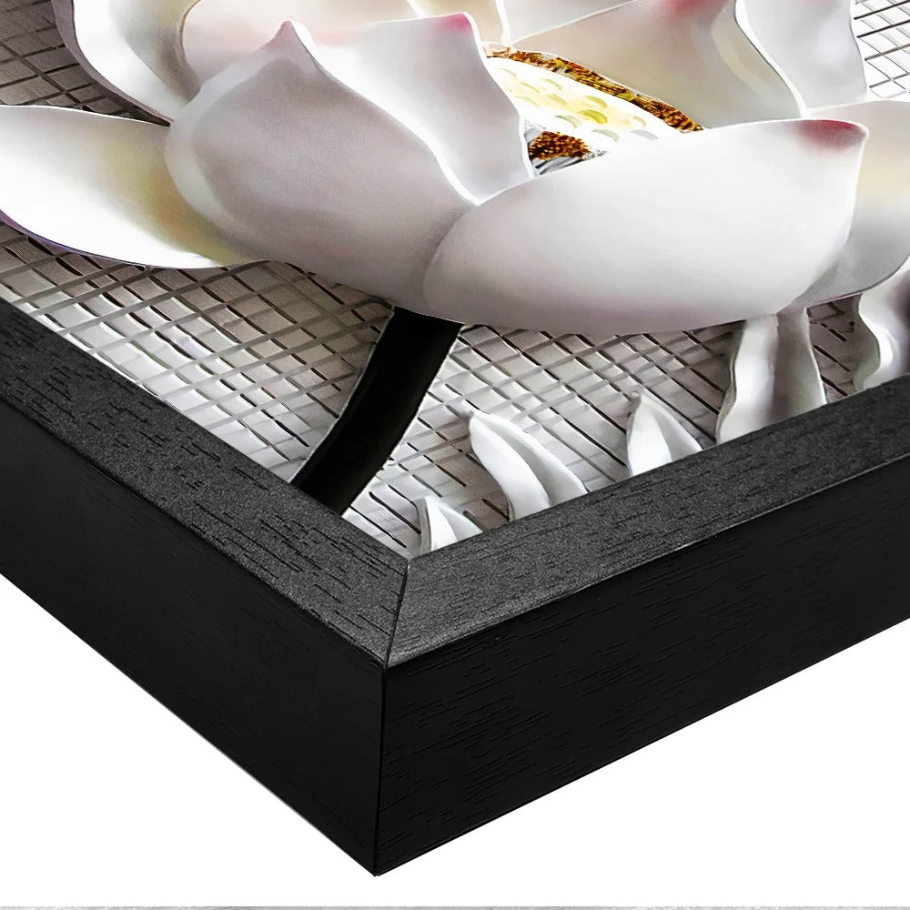 Luxury 3D Flower Canvas