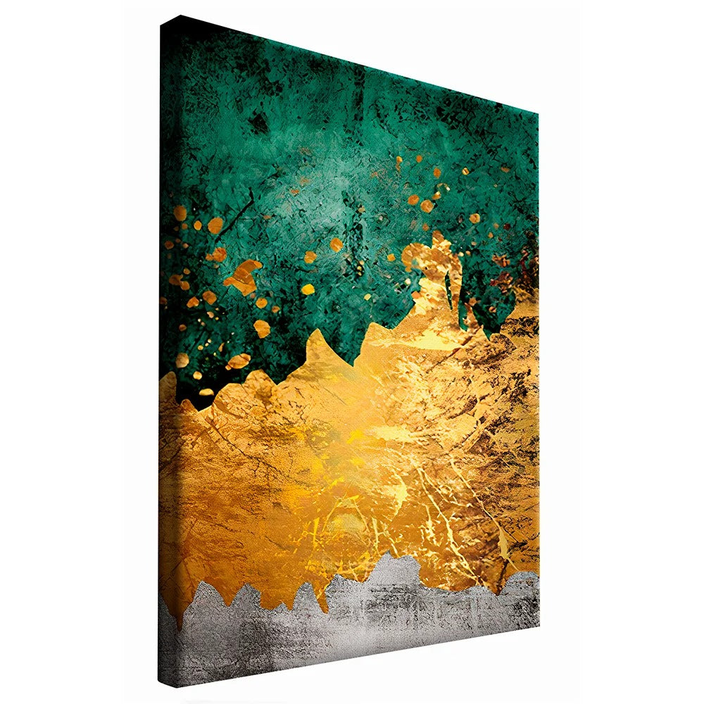 Luxury Abstract Three Colors Canvas