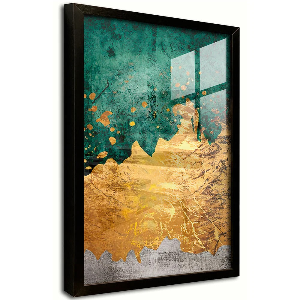 Luxury Abstract Three Colors Canvas