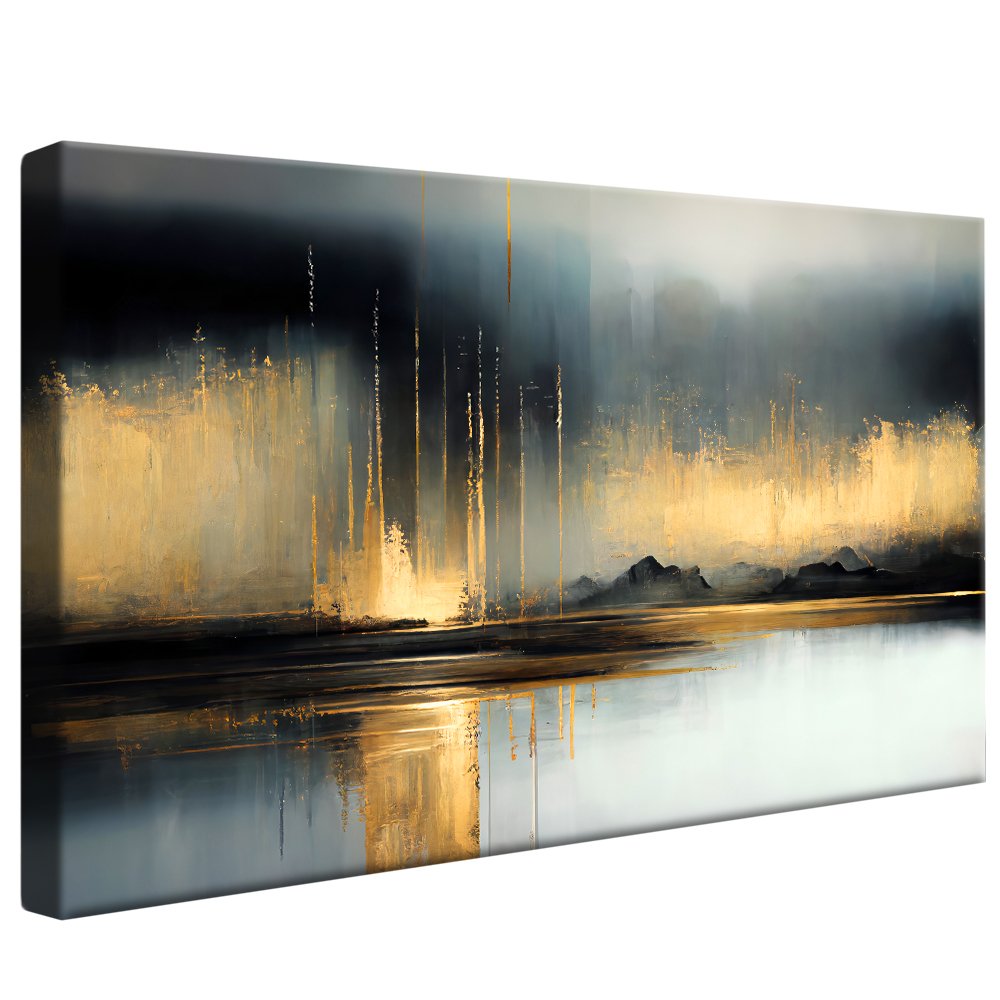 Luxury Neutral Colors Abstract Canvas