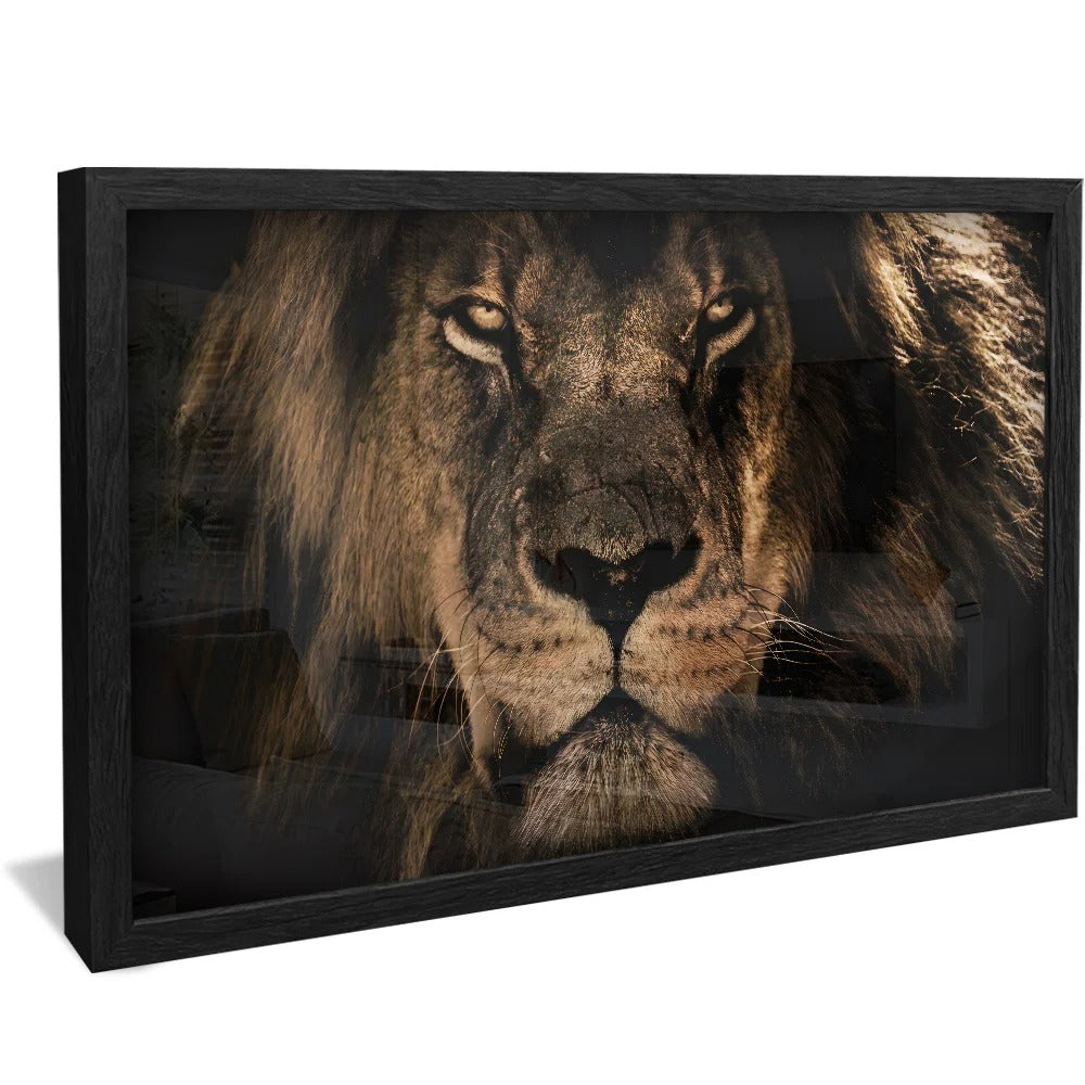 Luxury Savanna Lion Canvas