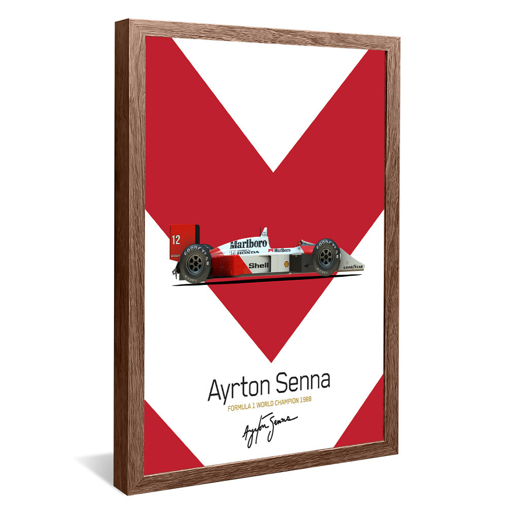 Senna McLaren V2 V2434 Canvas