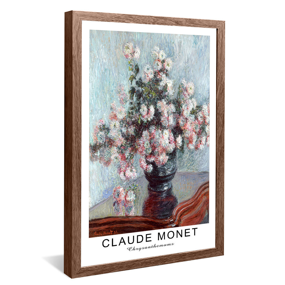 Claude Monet Chrysanthemums V2466 Canvas