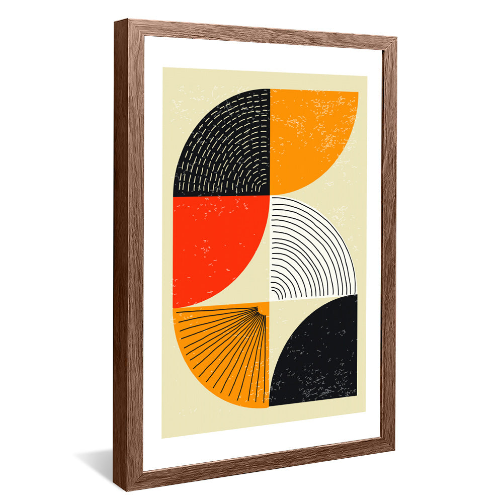 Bauhaus Geometric V2390 Canvas