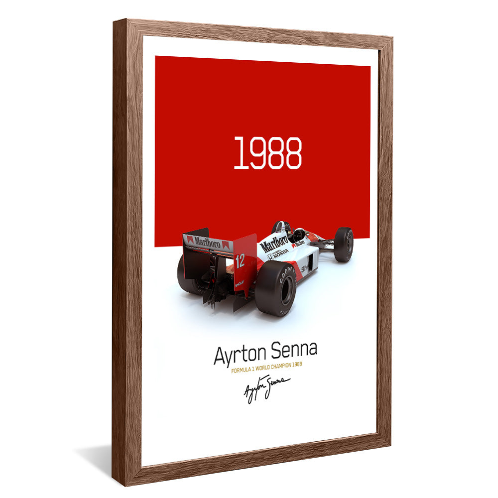 Senna McLaren 1988 V2433 Canvas