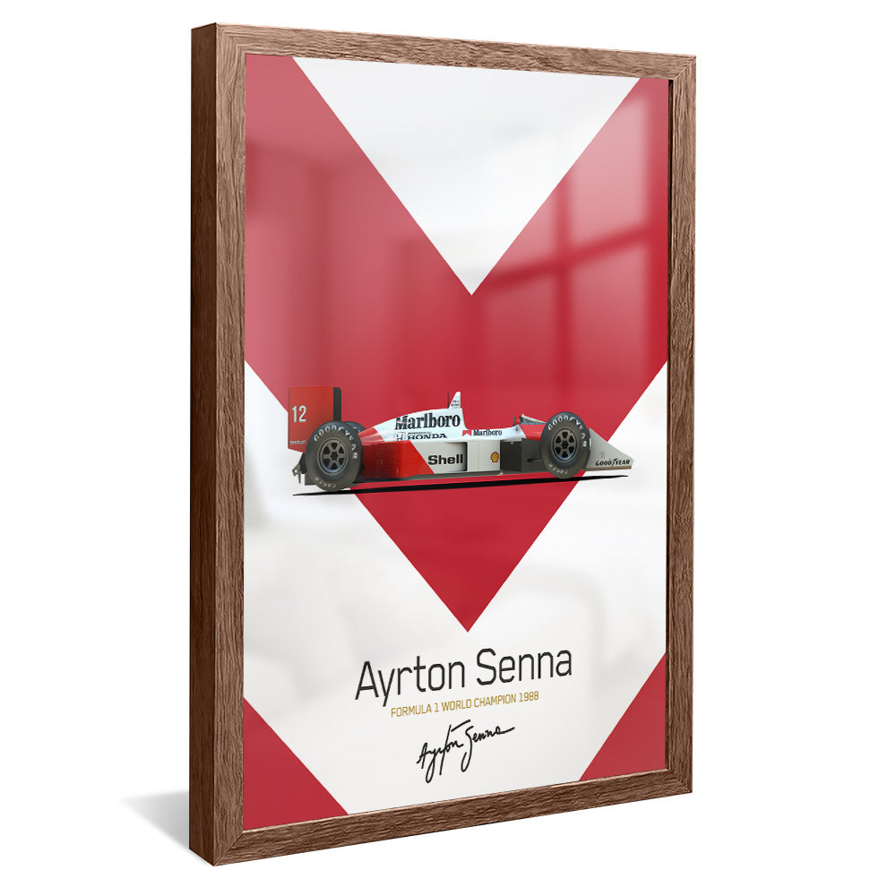 Senna McLaren V2 V2434 Canvas