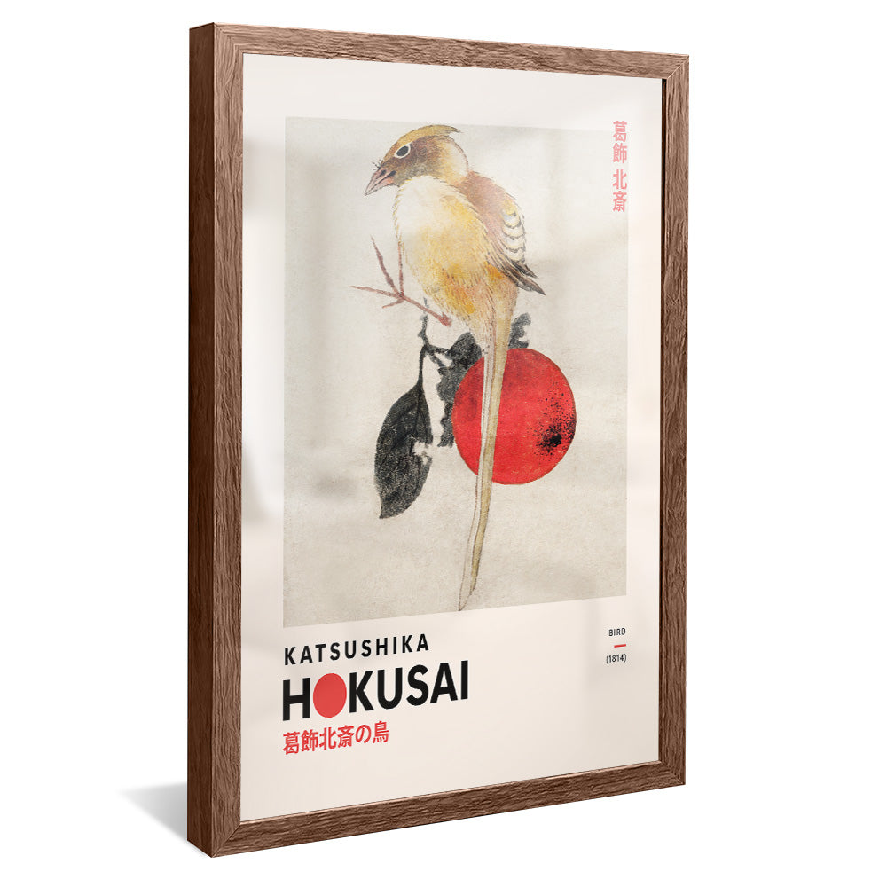 Katsushika Hokusai Bird V2393 Canvas