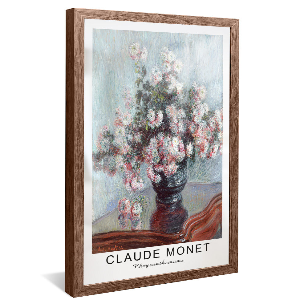 Claude Monet Chrysanthemums V2466 Canvas