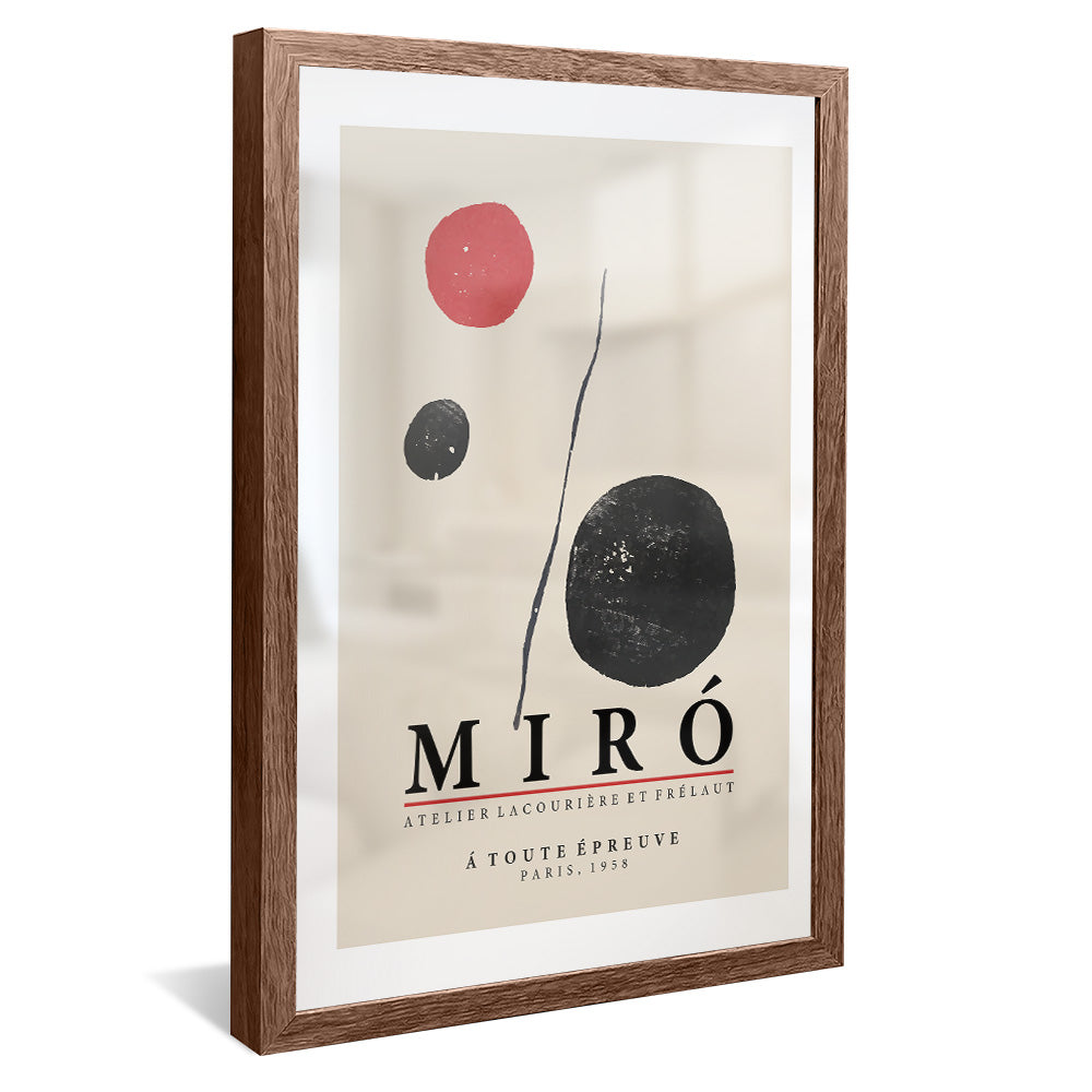 Joan Miro Á Toute Épreuve V2404 Canvas
