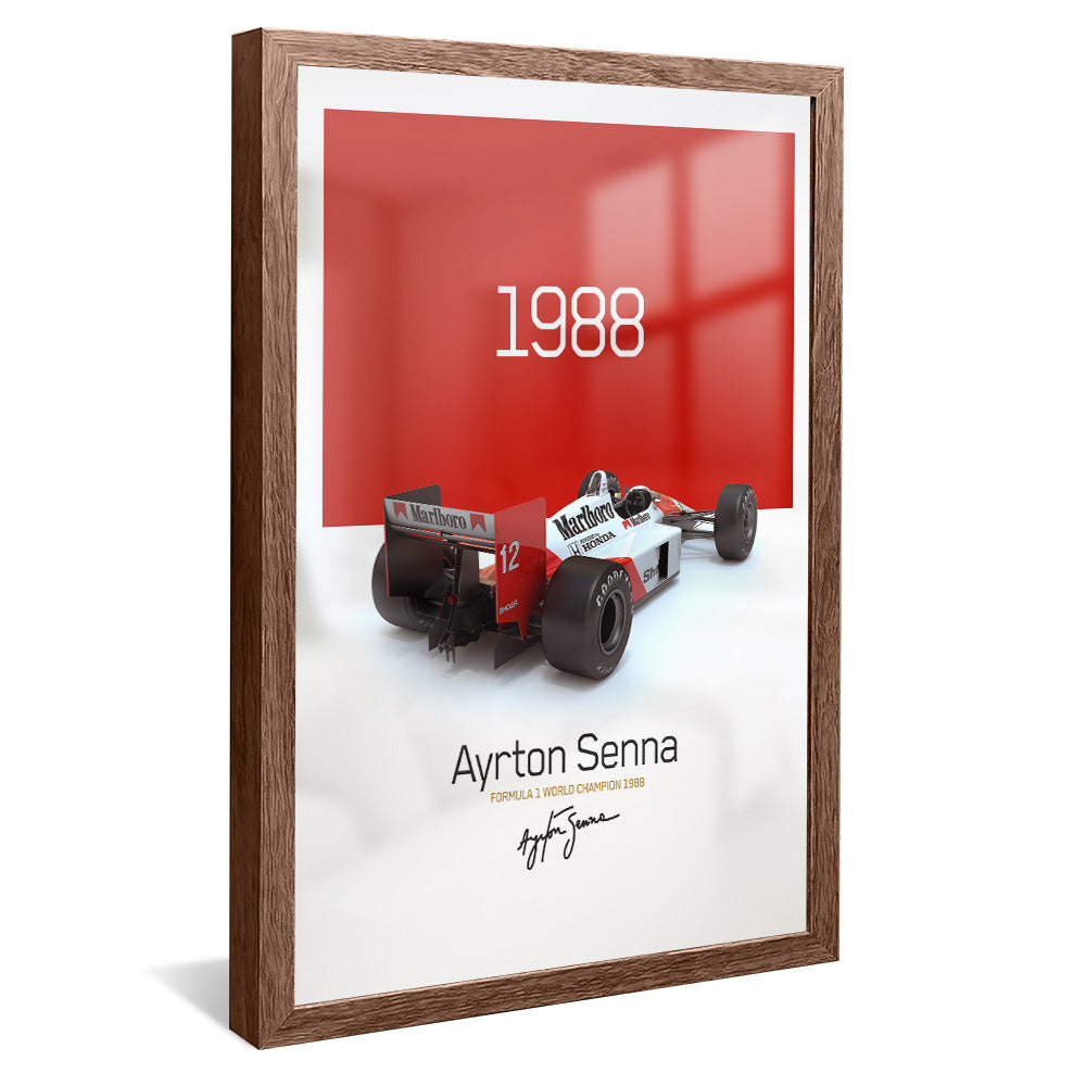 Senna McLaren 1988 V2433 Canvas