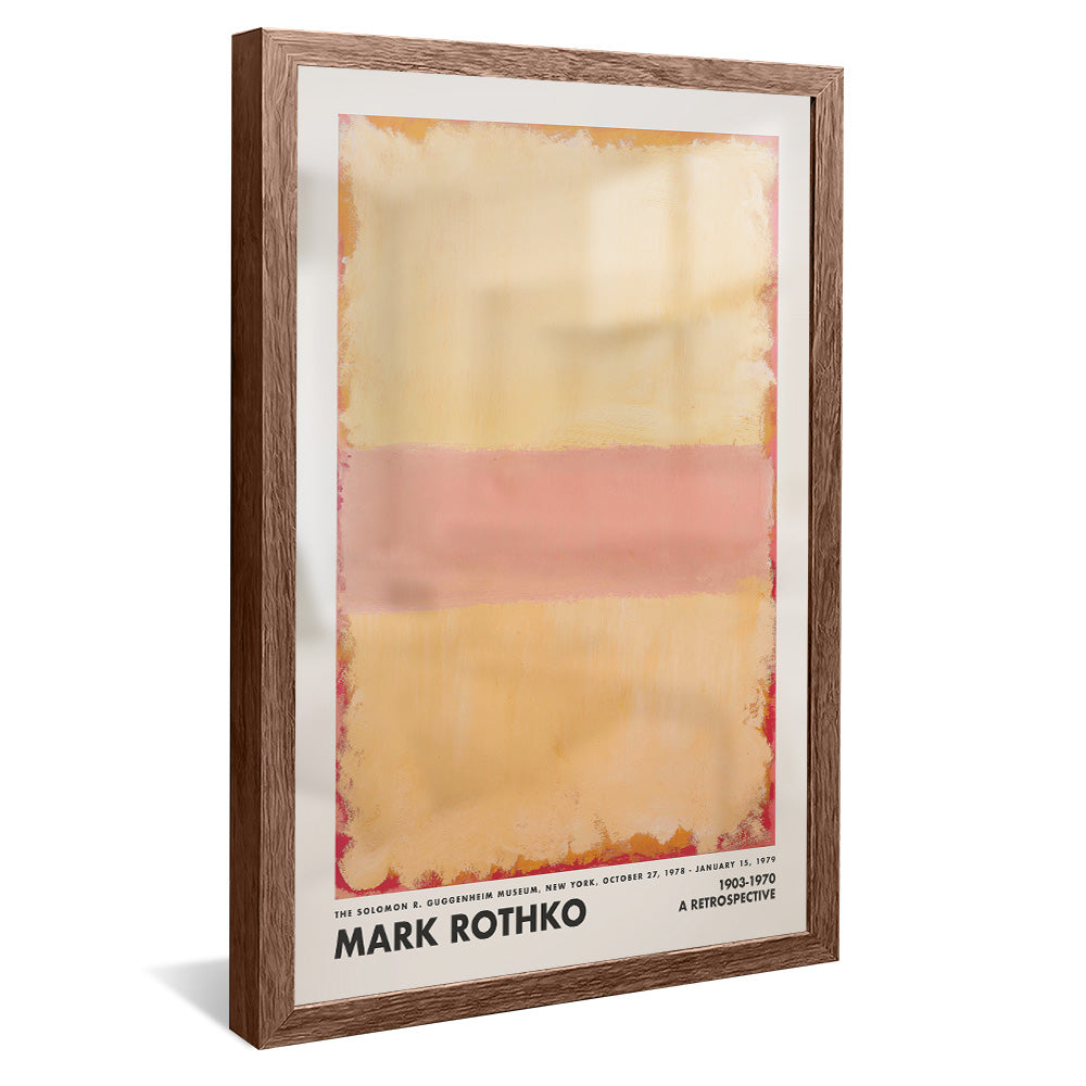 Mark Rothko Yellow, Pink, and Orange V2435 Canvas