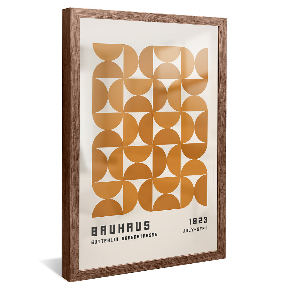 Bauhaus Gold V2472 Canvas