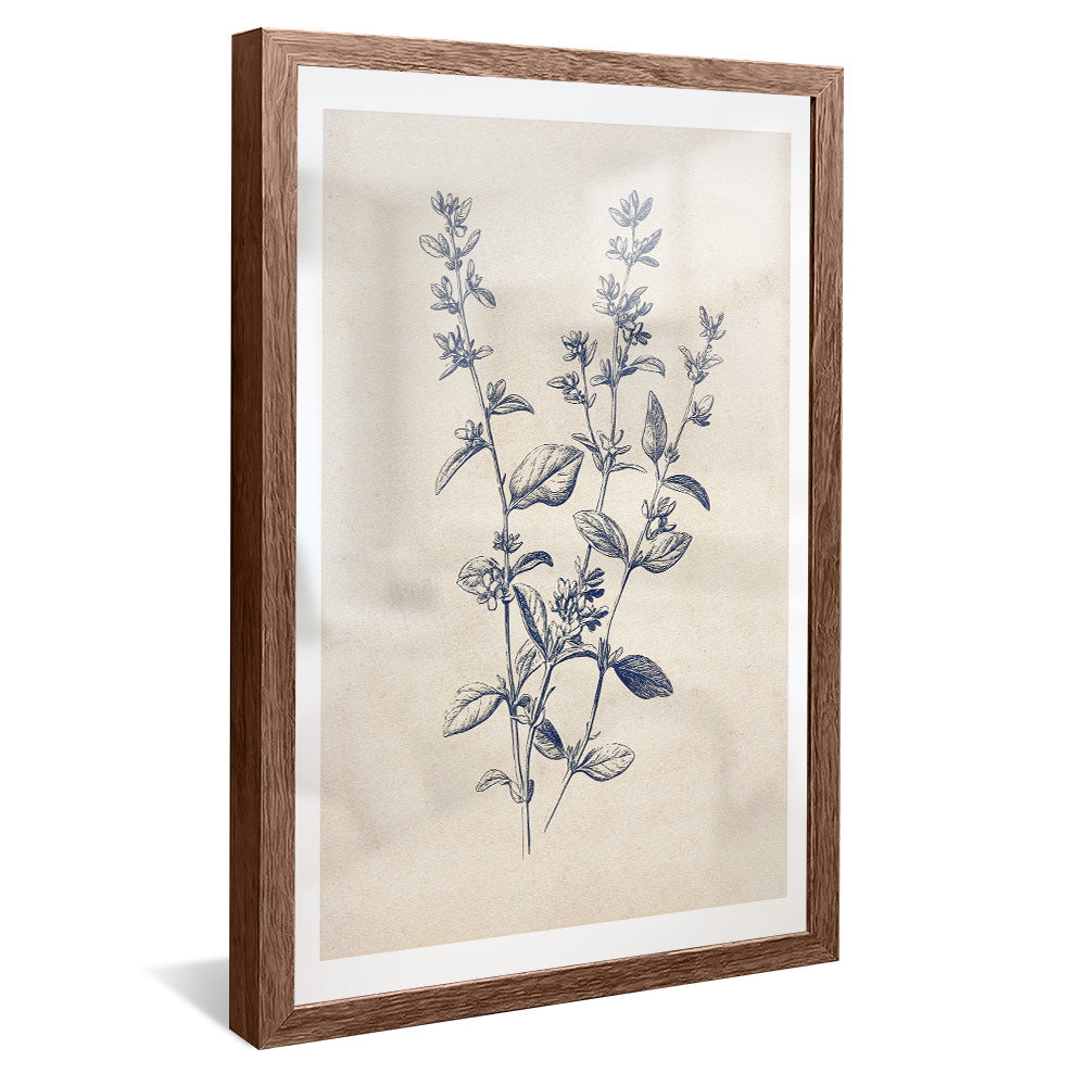 Floral Olive V2510 Canvas
