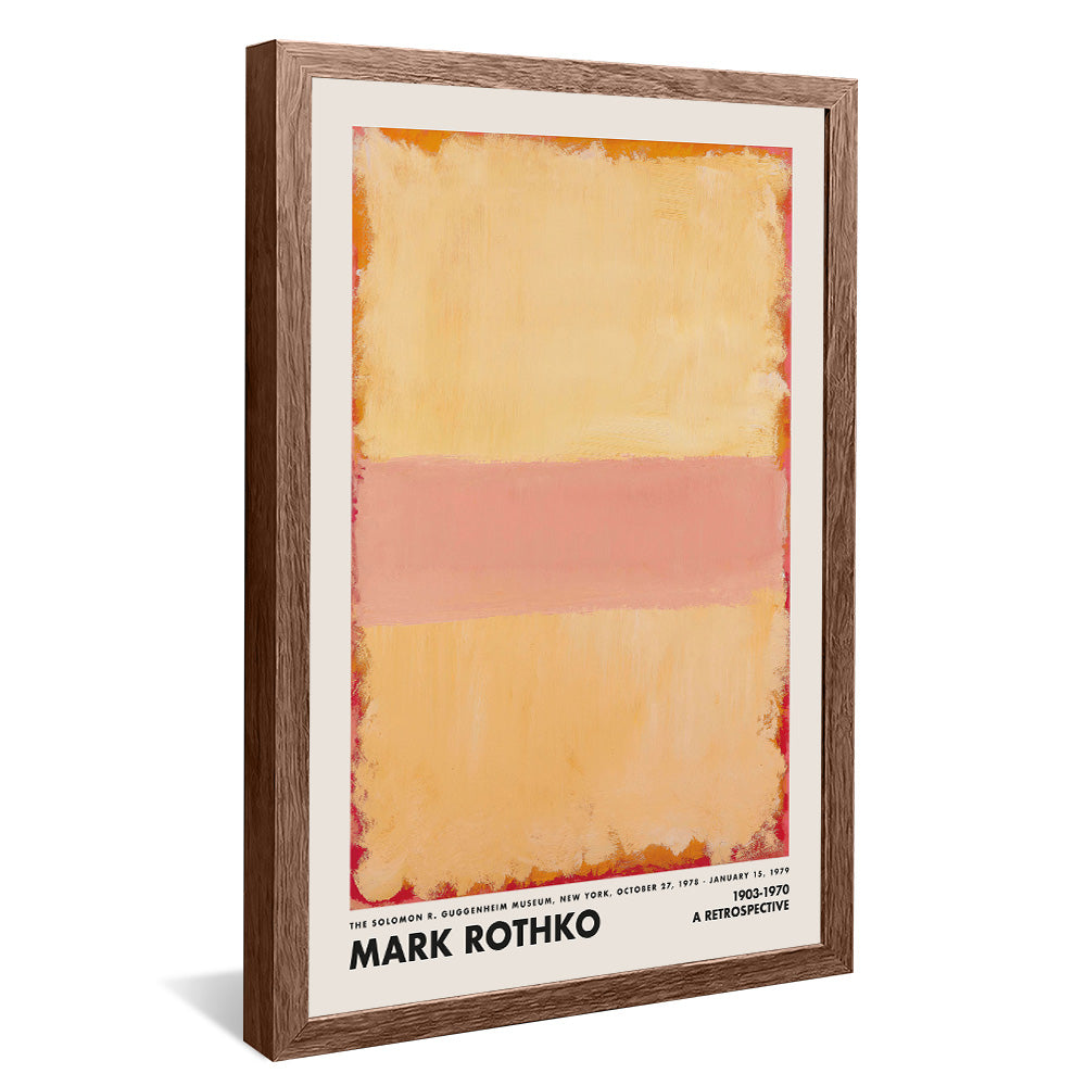 Mark Rothko Yellow, Pink, and Orange V2435 Canvas