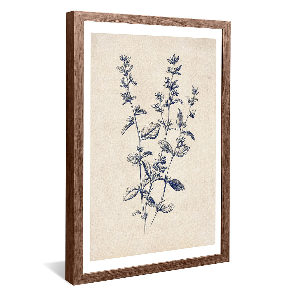 Floral Olive V2510 Canvas