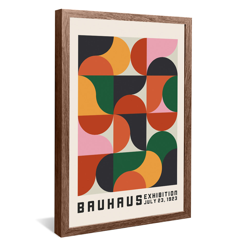 Bauhaus Patterns V446 Canvas